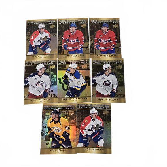 Upper Deck Shining Futures Avenir Brillant NHL Hockey Trading Cards Lot - Picture 1 of 3